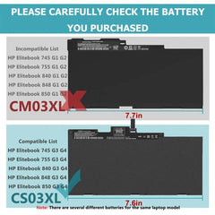 Baterías para portátiles HP EliteBook 840G3 ...