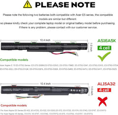 Batería de repuesto de 2200 mAh para portáti...