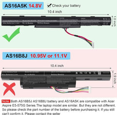 Batería de repuesto de 2200 mAh para portáti...