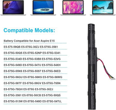Batería de repuesto de 2200 mAh para portáti...