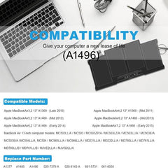 Batería de repuesto de 7000 mAh para MacBook...