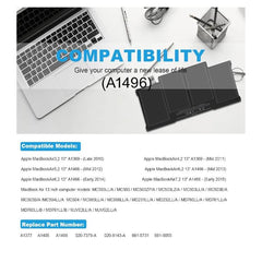 Batería de repuesto de 7000 mAh para MacBook...