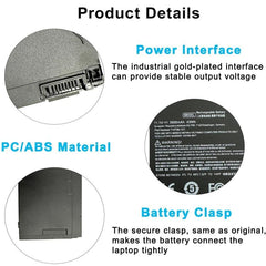 Batería de repuesto de 4000 mAh para portáti...