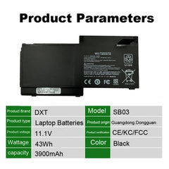 Batería de repuesto de 4000 mAh para portáti...