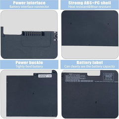 Batería de repuesto de 3900 mAh para portáti...