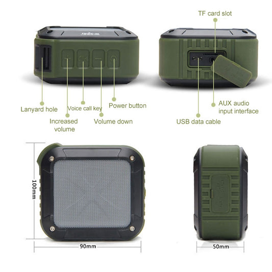 W-KING S7 Mini altavoz inalámbrico a prueba ...