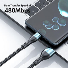 Cable de carga rápida ENKAY 3 en 1 de 120 W ...