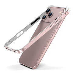 Funda para teléfono híbrida de metal y silic...