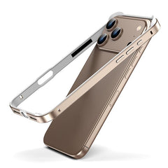 Funda para teléfono híbrida de metal y silic...