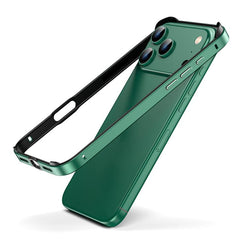 Funda para teléfono híbrida de metal y silic...