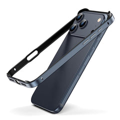 Funda para teléfono híbrida de metal y silic...