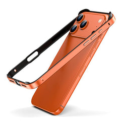 Funda para teléfono híbrida de metal y silic...