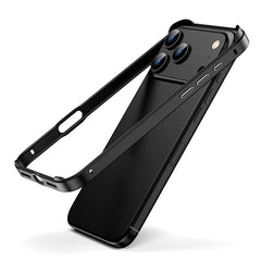 Funda para teléfono híbrida de metal y silic...