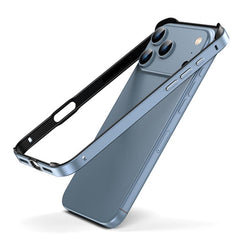 Funda para teléfono híbrida de metal y silic...