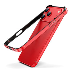 Funda para teléfono híbrida de metal y silic...