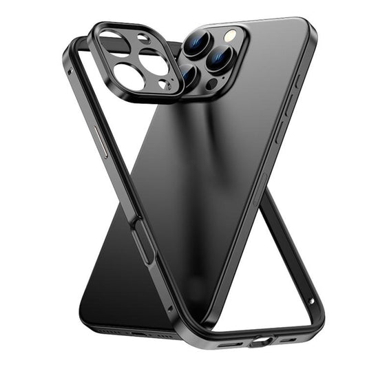 Funda para teléfono delgada con marco de ref...