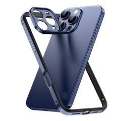 Funda para teléfono delgada con marco de ref...
