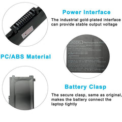Baterías de 4300 mAh para portátiles HP Envy...