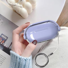 Funda transparente y creativa para auricular...