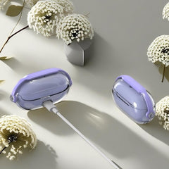 Funda transparente y creativa para auricular...