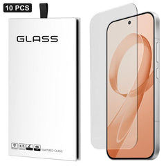 10 láminas de vidrio templado HD adhesivas, ...