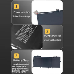 Baterías de 3830 mAh para portátiles HP Envy...