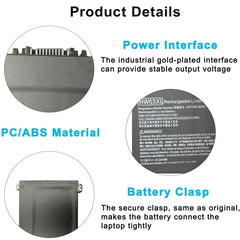 Baterías de 3600 mAh para portátiles HP 15-E...
