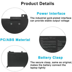 Batería para portátil de 3653 mAh para Asus ...