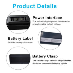 Batería de 4400 mAh para portátil Asus A42 A...