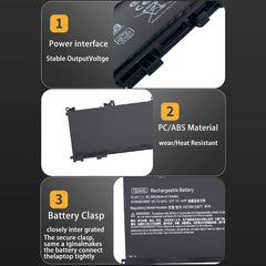 Baterías de 4112 mAh para portátiles HP OMEN...