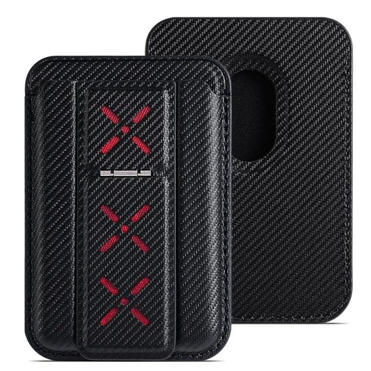 Bolsa para tarjetas con soporte magnético plegable