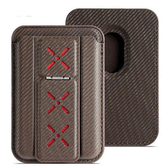Bolsa para tarjetas con soporte magnético plegable