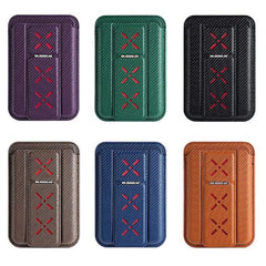 Bolsa para tarjetas con soporte magnético plegable