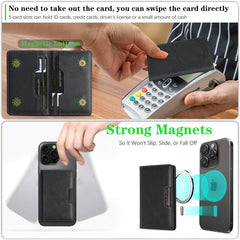 Bolsa magnética para tarjetas de doble pliegue