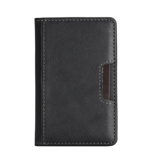 Bolsa magnética para tarjetas de doble pliegue
