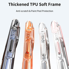 Funda acrílica transparente con soporte magn...