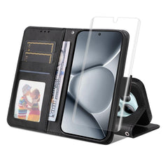 Funda para teléfono ENKAY Card Wallet de pie...