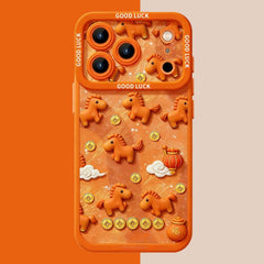 Funda para teléfono a prueba de golpes con d...