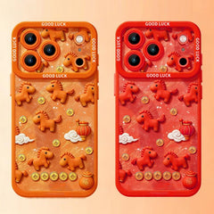 Funda para teléfono a prueba de golpes con d...