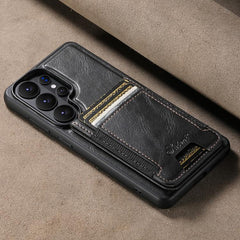 Funda de cuero desmontable con cierre MagSaf...