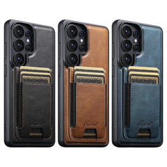Funda de cuero desmontable con cierre MagSaf...