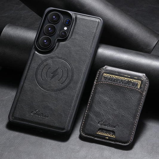 Funda para teléfono móvil con cartera desmon...