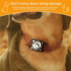 Funda con localizador de mascotas AirTag