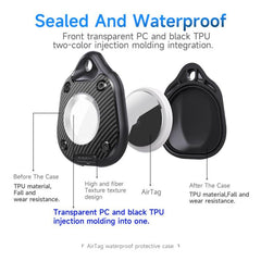 Funda protectora impermeable para collares de mascotas AirTag