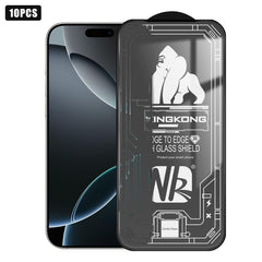 10 láminas de vidrio templado HD de pantalla...