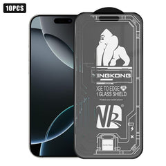 10 láminas de vidrio templado HD esmerilado ...