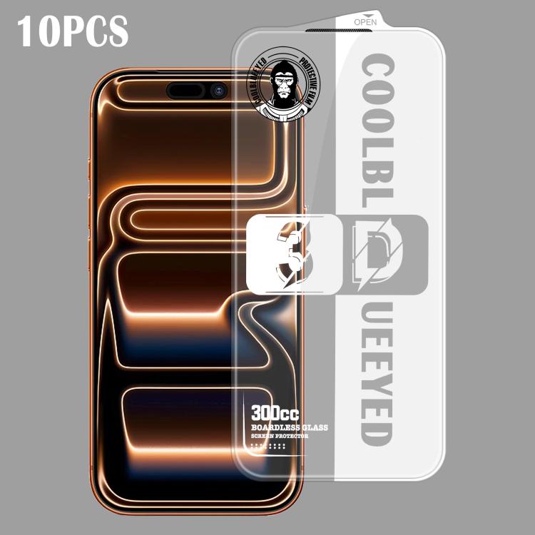 10 láminas de vidrio templado HD antiestátic...