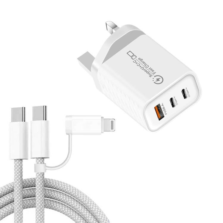 949-2C1A PD25W Tipo-C x 2, Cargador USB 3.0 ...