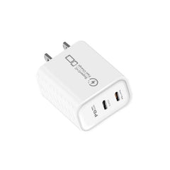 Cargador dual USB tipo C 949-2C PD25W compat...