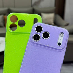 Funda de TPU para teléfono con purpurina de ...